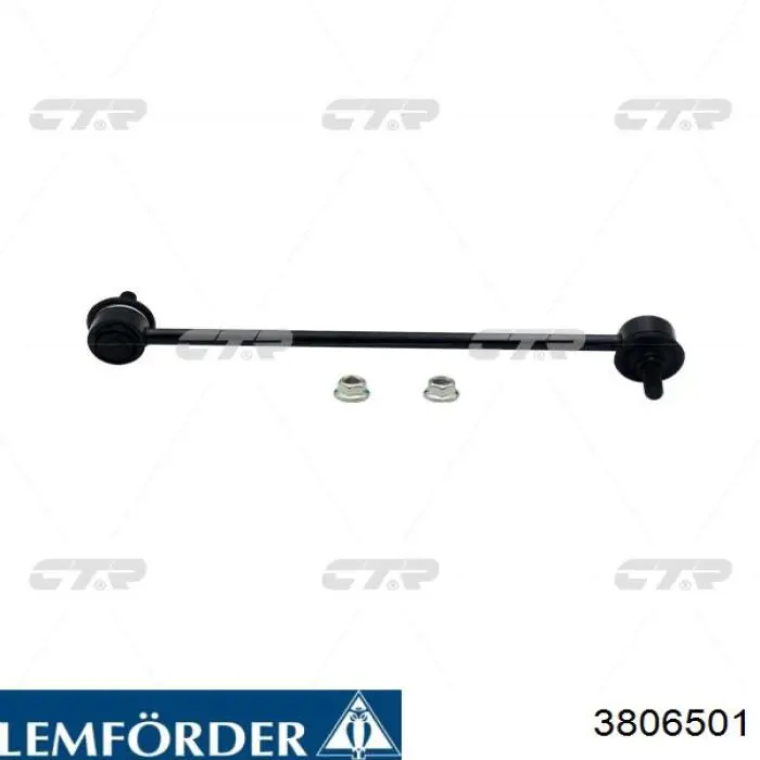 Стойка переднего стабилизатора левая 3806501 Lemforder