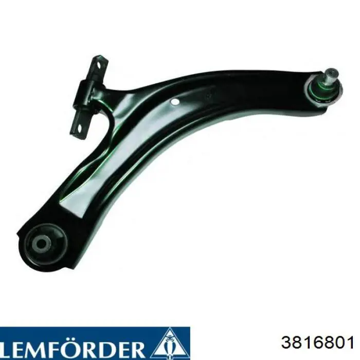 Правый рычаг передней нижней подвески Lemforder 3816801 цена, от 65.17 USD