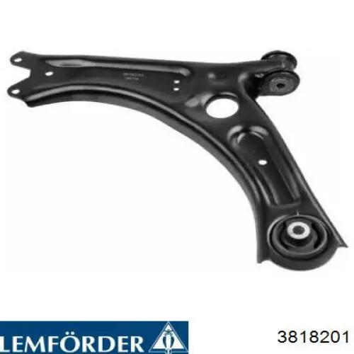 Левый рычаг передней нижней подвески Lemforder 3818201 цена, от 59.84 USD