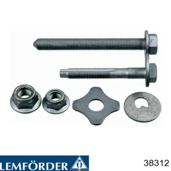 Болт крепления заднего верхнего рычага, комплект Lemforder 38312 цена, от 18.08 USD