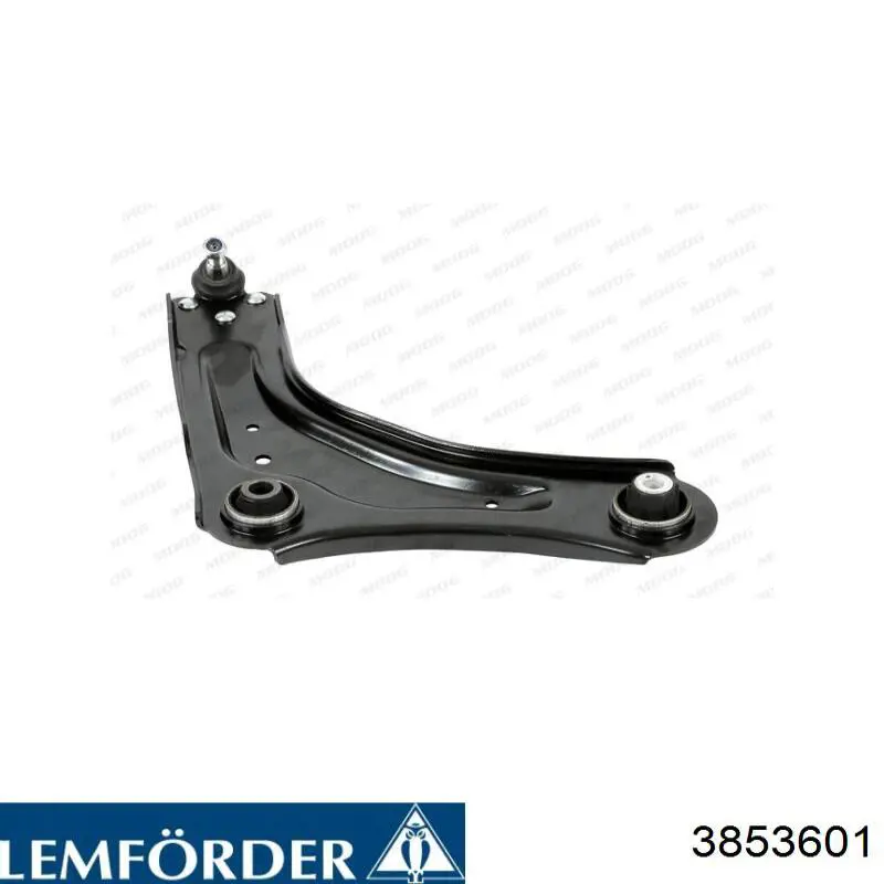 Левый рычаг передней нижней подвески Lemforder 3853601 цена, от 69.01 USD