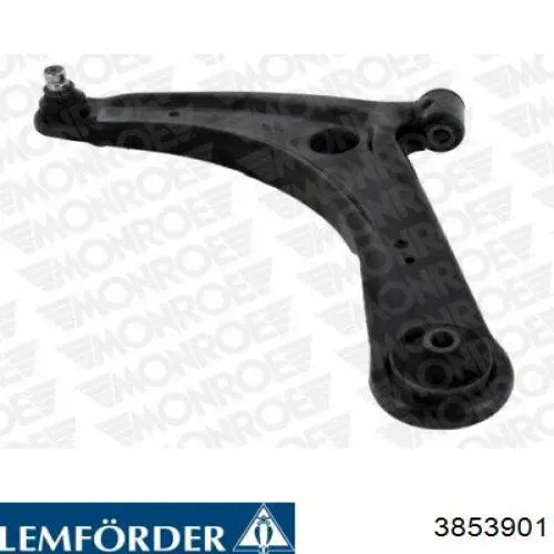 Левый рычаг передней нижней подвески Lemforder 3853901 цена, от 45.38 USD