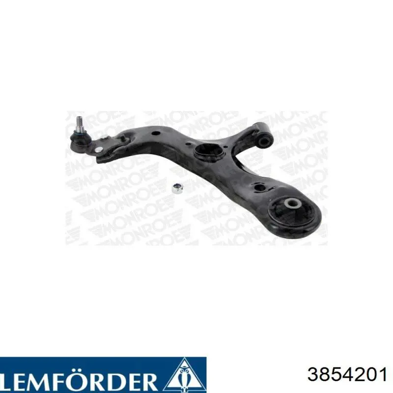 Левый рычаг передней нижней подвески Lemforder 3854201 цена, от 44.34 USD