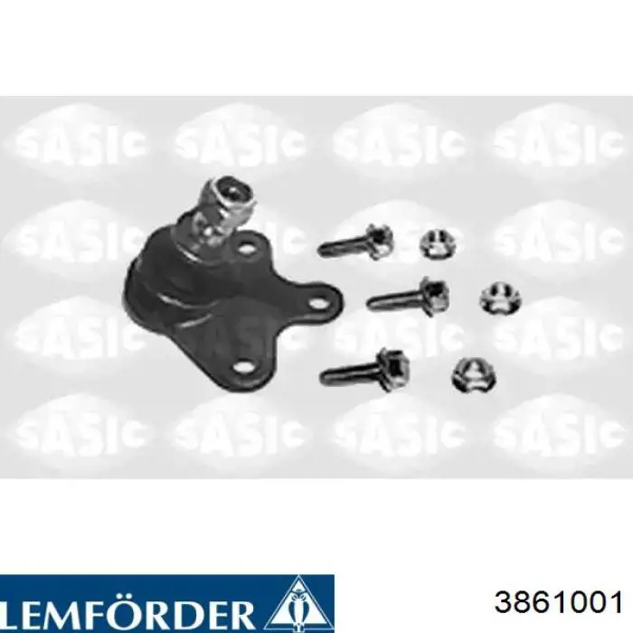 Стойка переднего стабилизатора левая 3861001 Lemforder