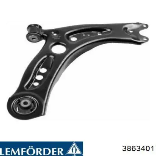 Правый рычаг передней нижней подвески Lemforder 3863401 цена, от 47.34 USD
