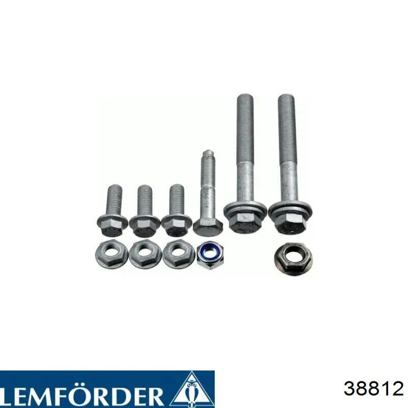 Болт крепления заднего верхнего рычага, комплект Lemforder 38812 цена, от 49.03 USD