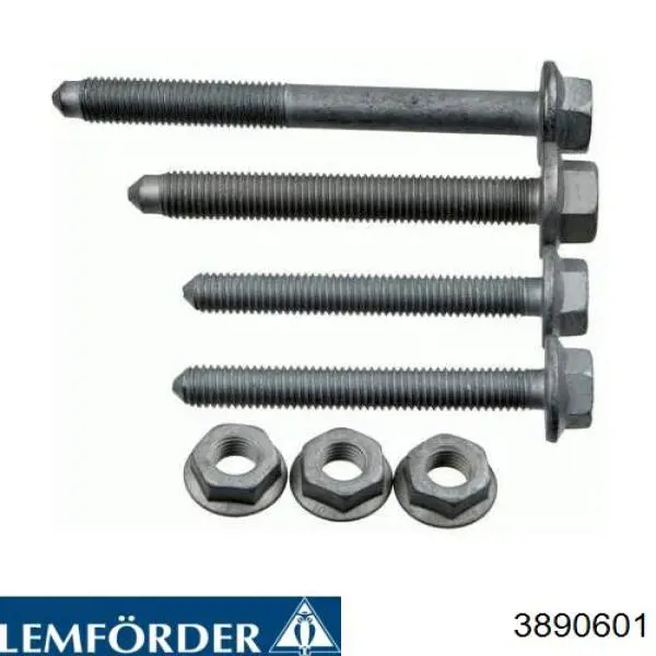 Болт крепления заднего нижнего рычага, комплект 38906 Lemforder