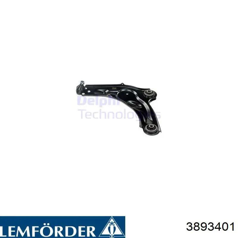 Правый рычаг передней нижней подвески Lemforder 3893401 цена, от 84.21 USD