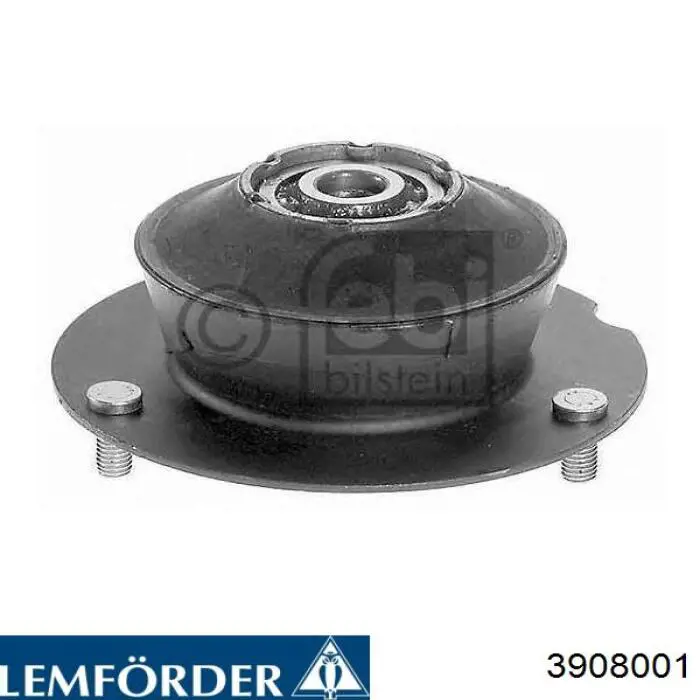 Soporte amortiguador delantero 3908001 Lemforder