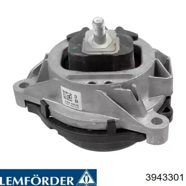 3943301 Lemforder coxim (suporte direito de motor)