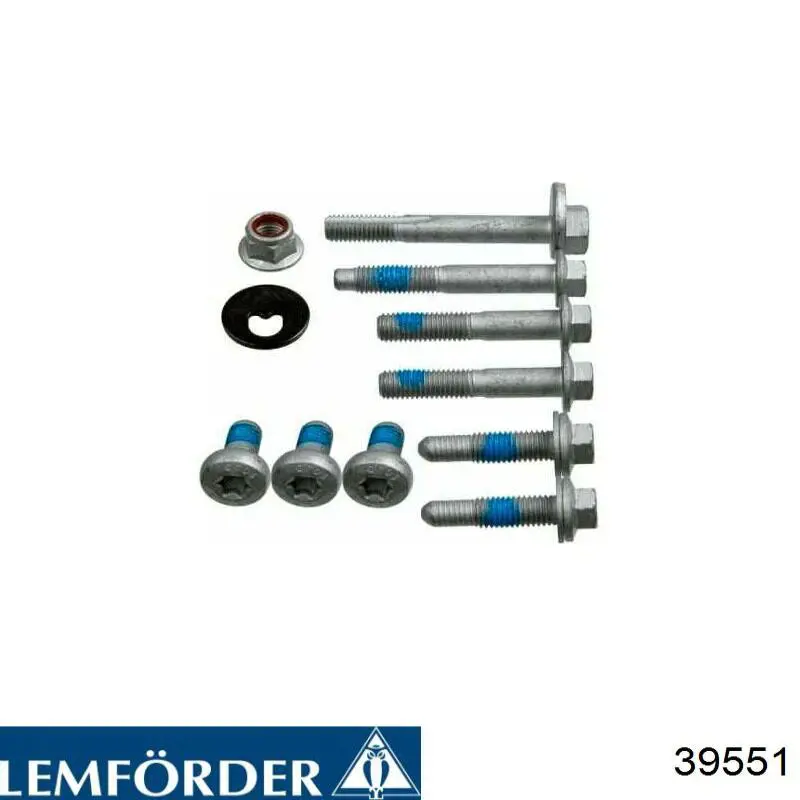 Болт крепления заднего нижнего рычага, комплект Lemforder 39551 цена, от 40.16 USD