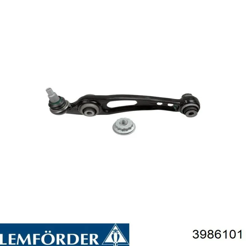 3986101 Lemforder Рычаг передней подвески нижний, правый