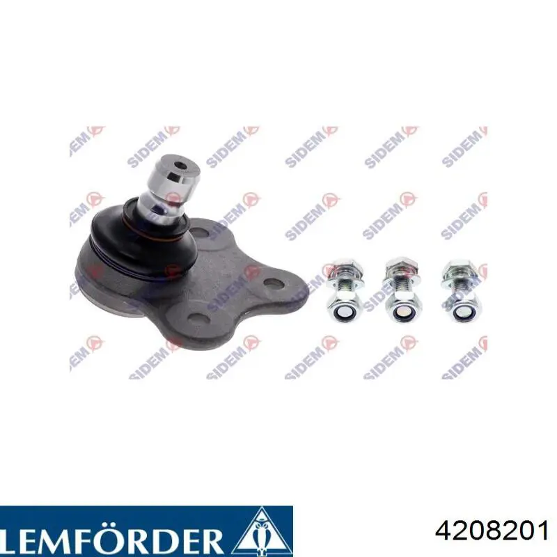 Шаровая опора, нижняя Lemforder 4208201 цена, от 20.50 USD