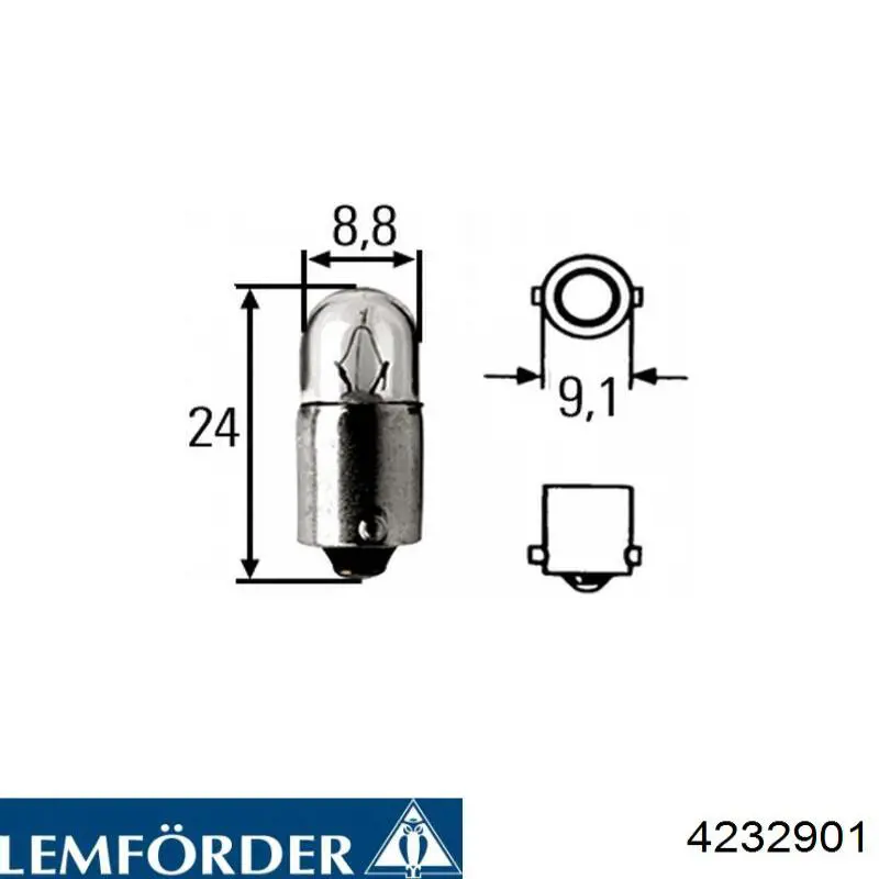 Передний нижний рычаг Lemforder 43994
