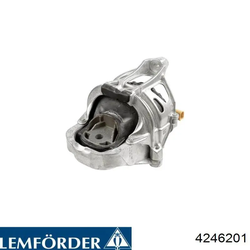 4246201 Lemforder Подушка трансмиссии (опора коробки передач) левая