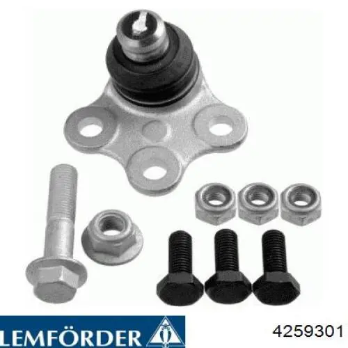Левый рычаг передней нижней подвески Lemforder 4259301 цена, от 78.02 USD