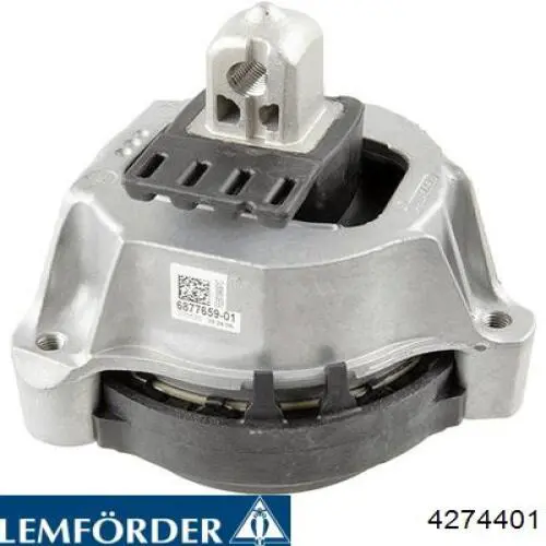 42744 01 Lemforder coxim (suporte esquerdo de motor)