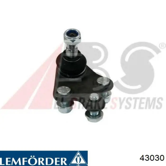Гидроопора двигателя левая Lemforder 43030 цена, от 104.42 USD