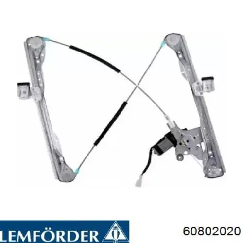 60.80202.0 Lemforder mecanismo de acionamento de vidro da porta dianteira direita