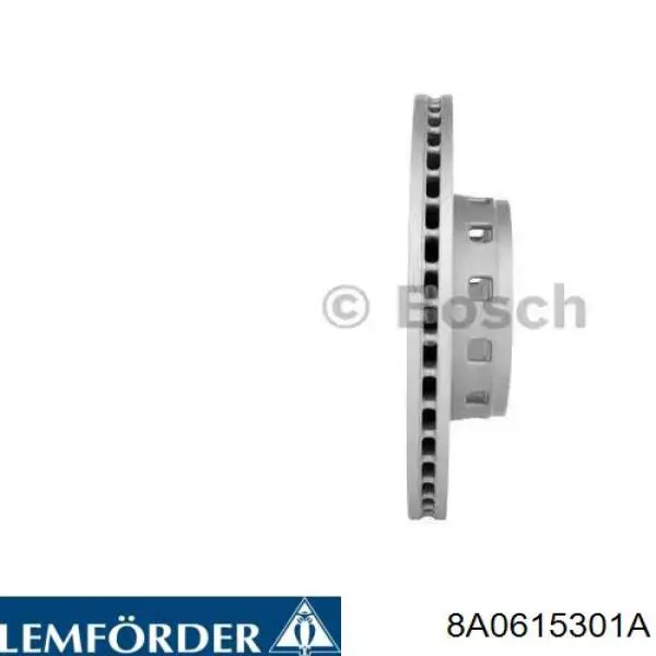 Тормоз дисковый передний Lemforder 8A0615301A цена, от 43.52 USD