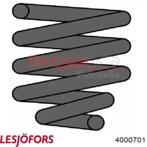Пружина амортизатора передняя Lesjofors 4000701 цена, от 3.97 USD