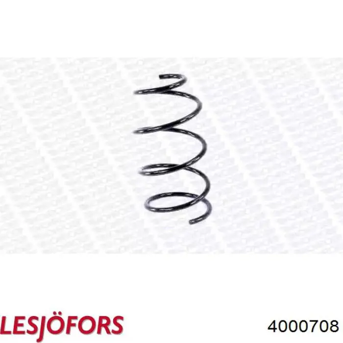 Пружина амортизатора передняя Lesjofors 4000708 цена, от 37.75 USD