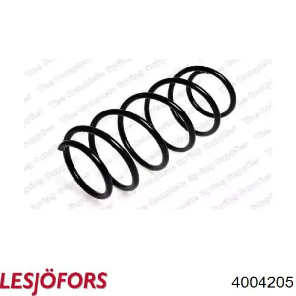 Пружина амортизатора передняя Lesjofors 4004205 цена, от 35.36 USD