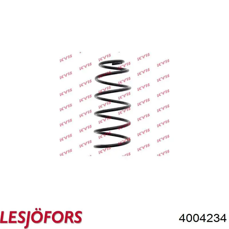 Пружина амортизатора передняя Lesjofors 4004234 цена, от 25.92 USD