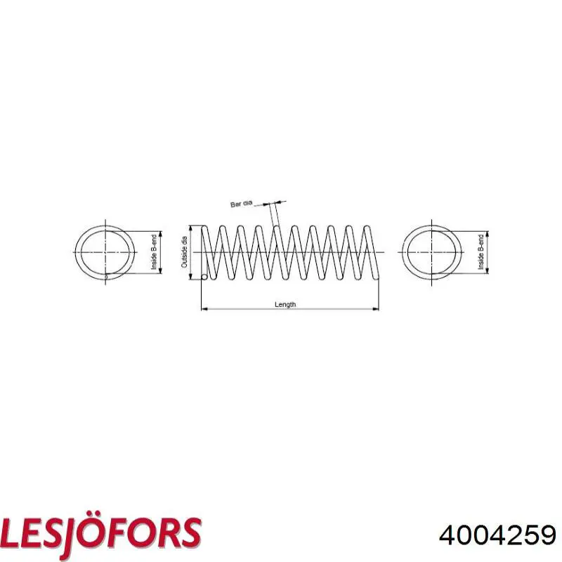 Передняя пружина 73769 Asam