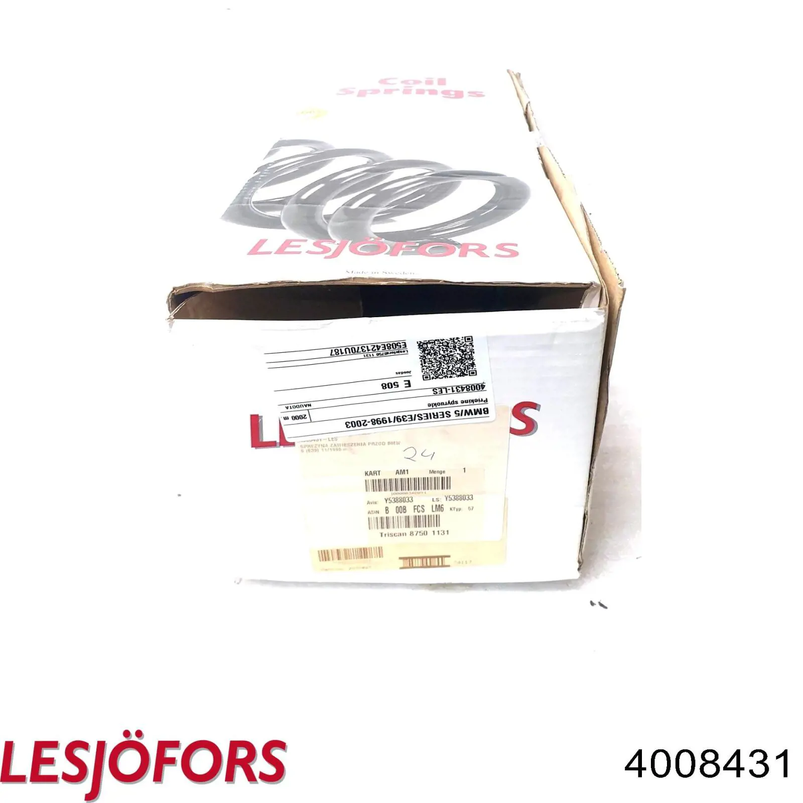 Купить 4008431 Lesjofors Винтовая пружина подвеска
