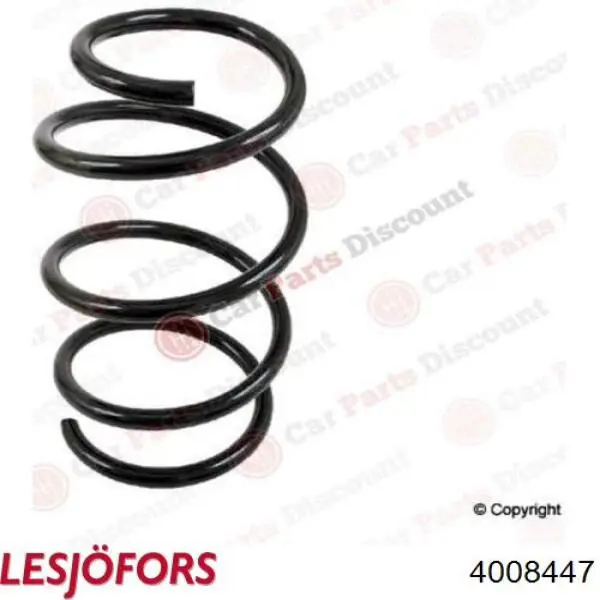 Пружина амортизатора передняя Lesjofors 4008447 цена, от 28.03 USD