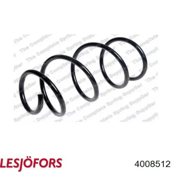 4008512 Lesjofors Пружина передней подвески