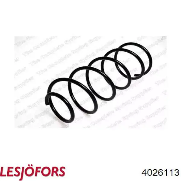 4026113 Lesjofors Пружина передней подвески