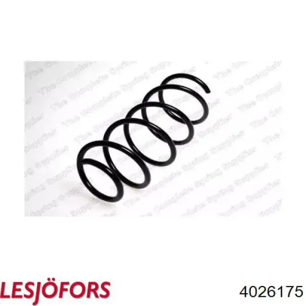 4026175 Lesjofors Пружина передней подвески