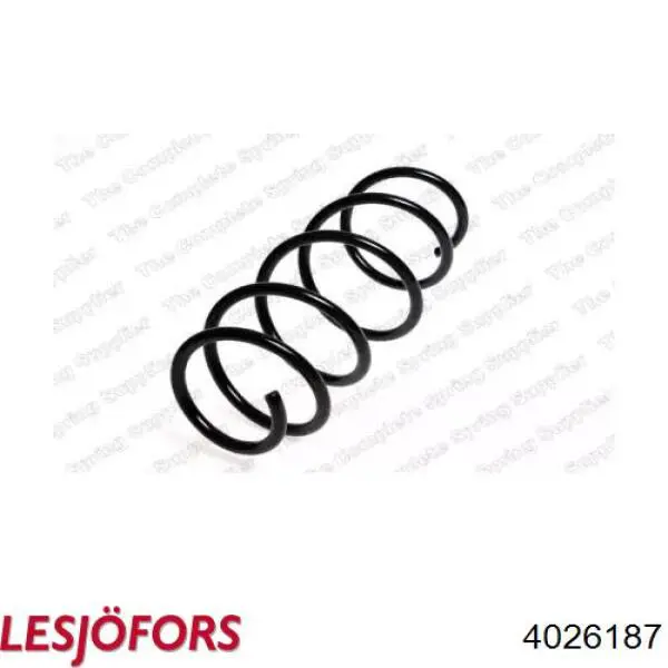 Пружина амортизатора передняя Lesjofors 4026187 цена, от 20.05 USD