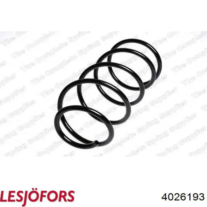 4026193 Lesjofors Пружина передней подвески