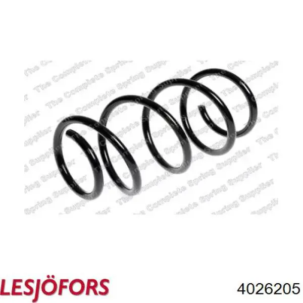 4026205 Lesjofors Пружина передней подвески