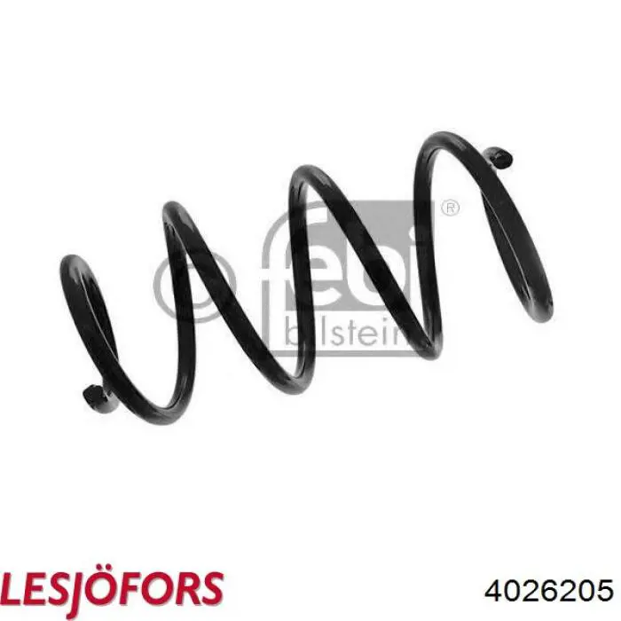 Пружина амортизатора передняя Lesjofors 4026205 цена, от 38.91 USD