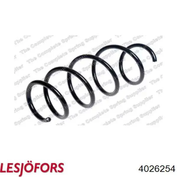 4026254 Lesjofors Пружина передней подвески