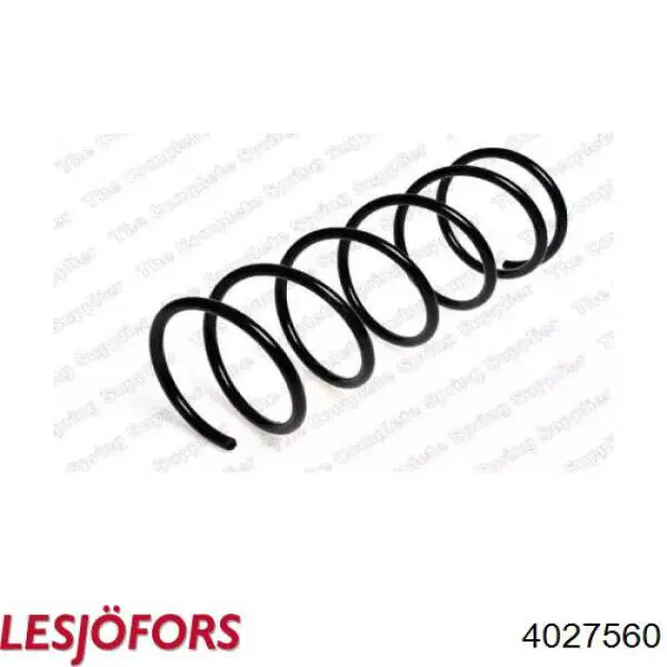 Пружина амортизатора передняя Lesjofors 4027560 цена, от 25.00 USD