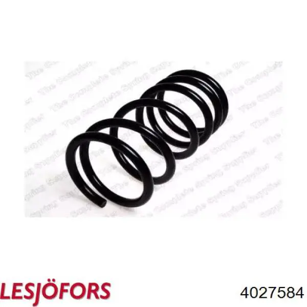 Пружина амортизатора передняя Lesjofors 4027584 цена, от 32.64 USD