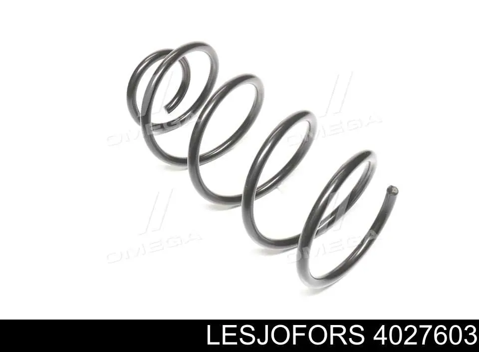 4027603 Lesjofors Пружина передней подвески