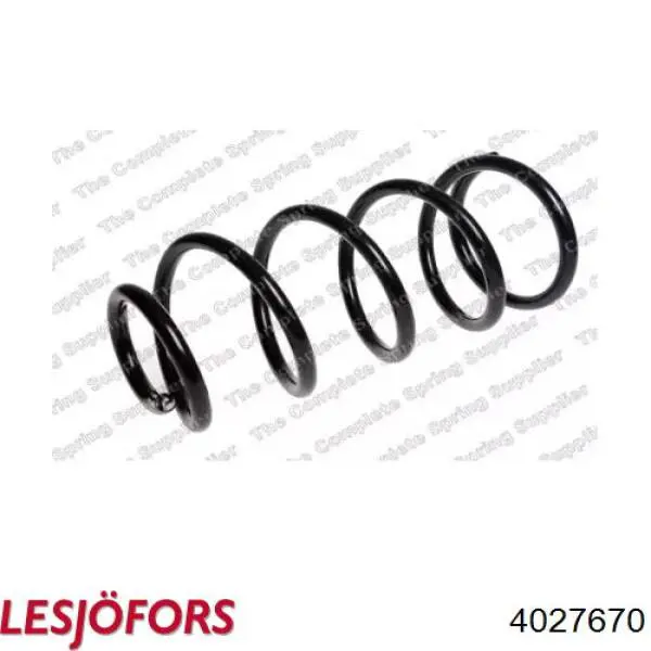 4027670 Lesjofors Пружина передней подвески