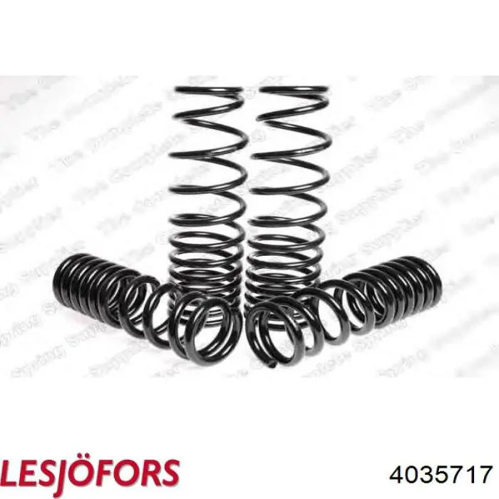 Пружина амортизатора передняя Lesjofors 4035717 цена, от 43.51 USD