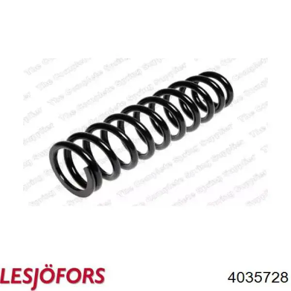 4035728 Lesjofors Пружина передней подвески