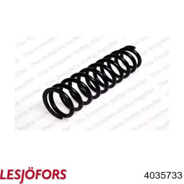 4035733 Lesjofors Пружина передней подвески