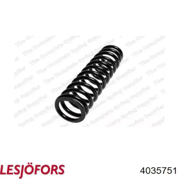 4035751 Lesjofors Пружина передней подвески