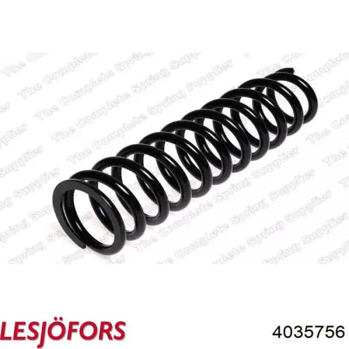 Пружина амортизатора передняя Lesjofors 4035756 цена, от 32.60 USD