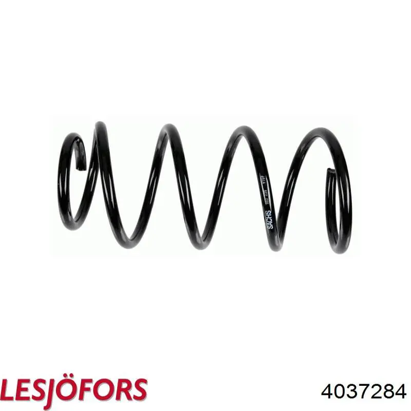 4037284 Lesjofors Пружина передней подвески