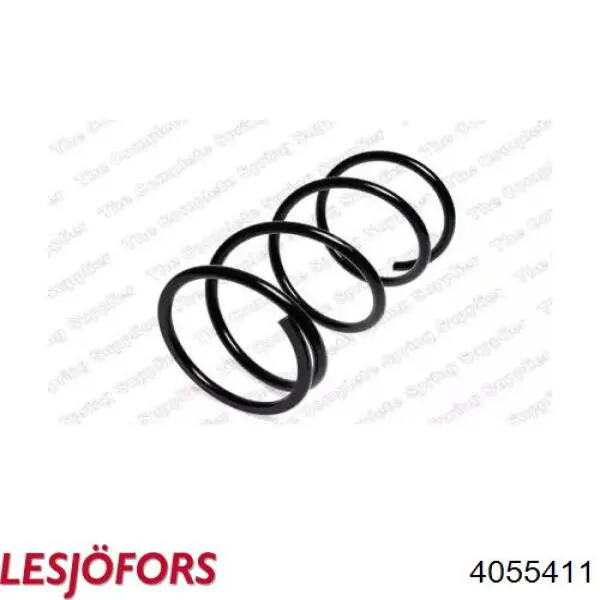 4055411 Lesjofors Пружина передней подвески